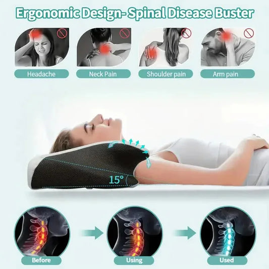 Precision Neck Relief Contour Pillow